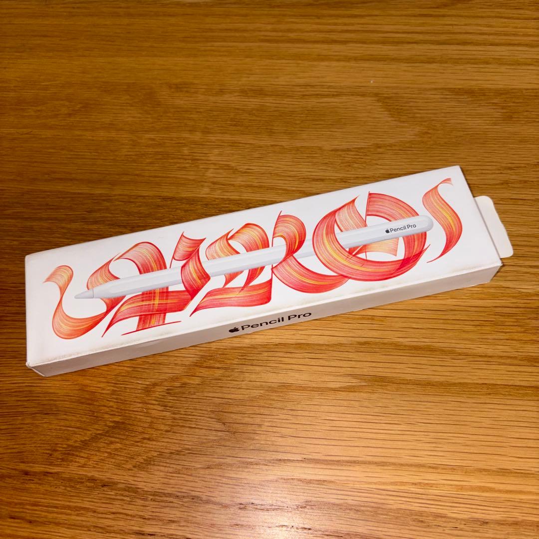 お値下げ可能！Apple Pencil Pro 動作問題なし 刻印あり
