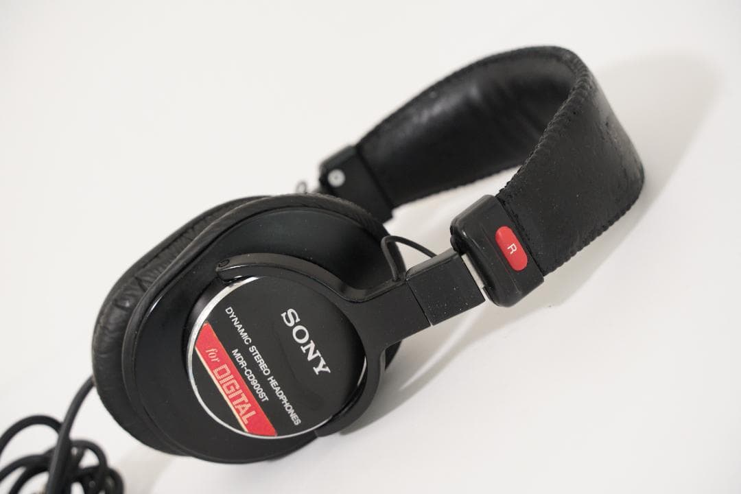 SONY 有線 密閉型スタジオモニターヘッドホン MDR-CD900ST　現状