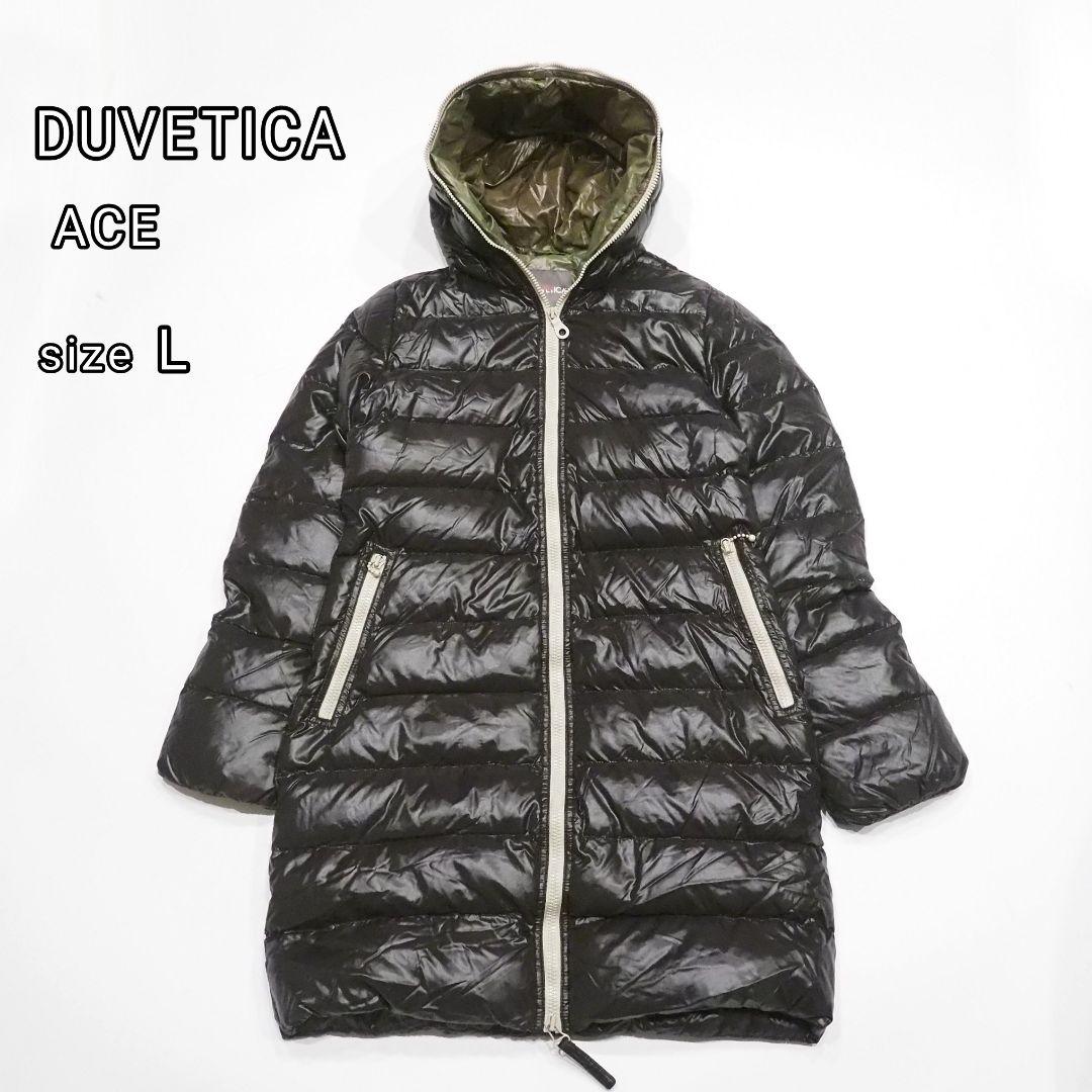 極美品 DUVETICA ACE フーデッドダウンコート フルジップ 40 L