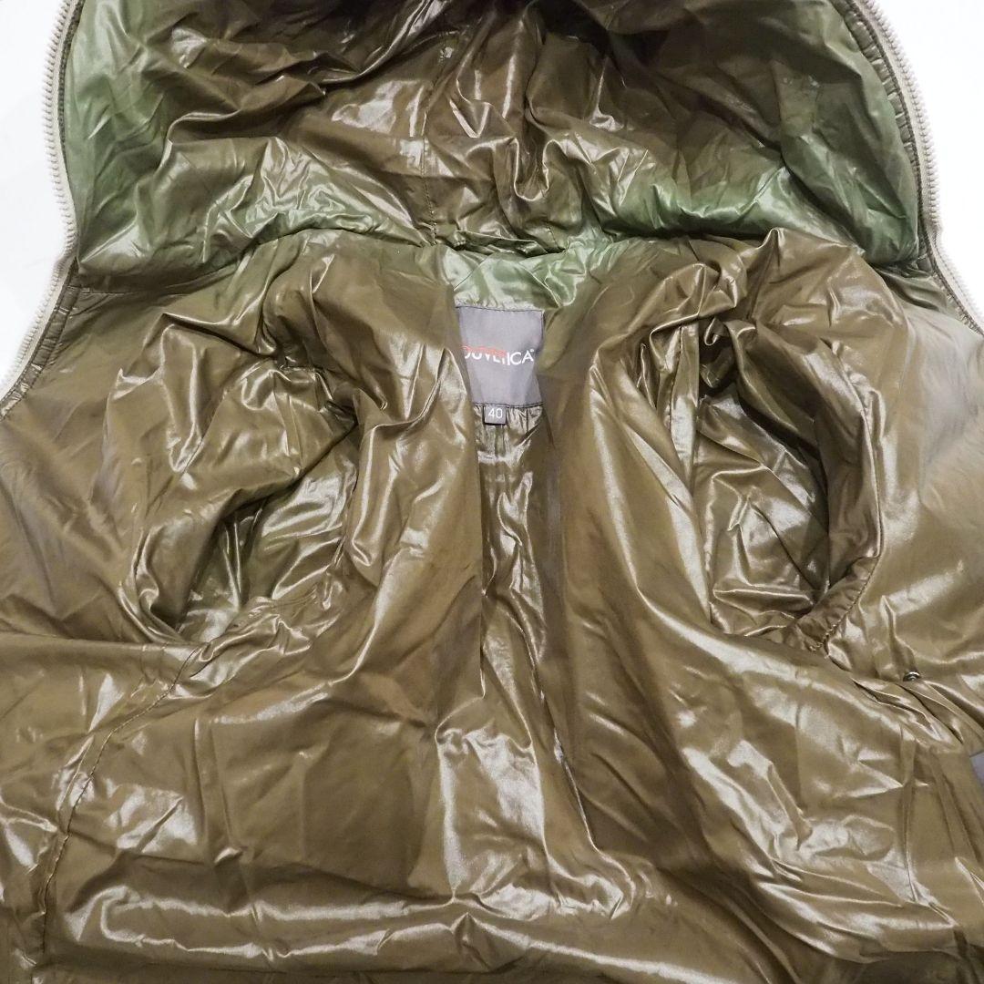 極美品 DUVETICA ACE フーデッドダウンコート フルジップ 40 L