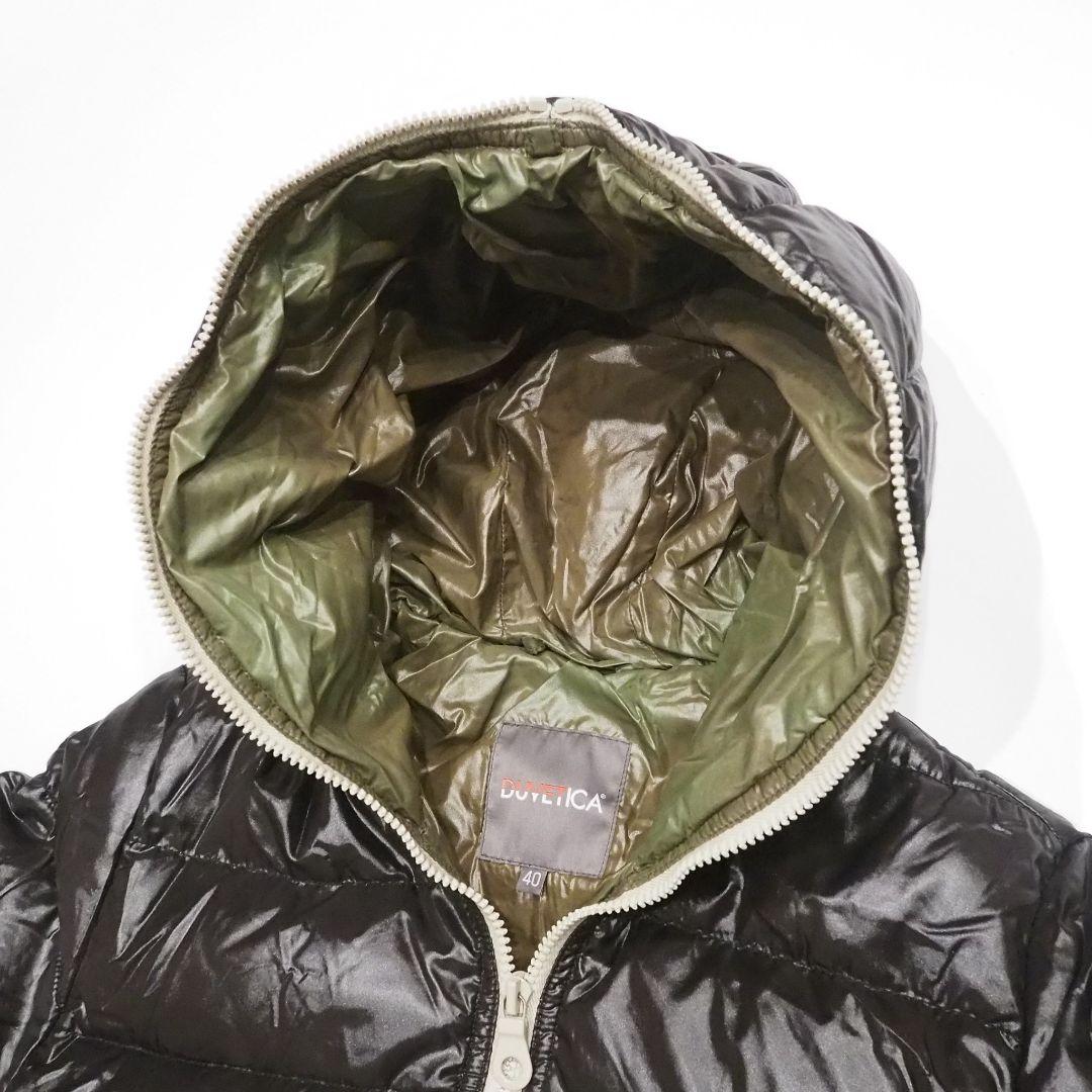 極美品 DUVETICA ACE フーデッドダウンコート フルジップ 40 L