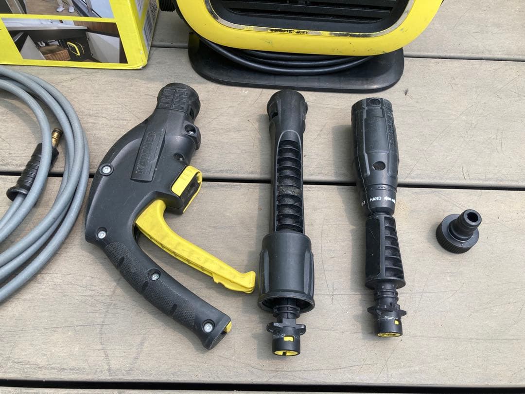【完備品】KARCHER K mini ケルヒャー ミニ 高圧洗浄機 完備品