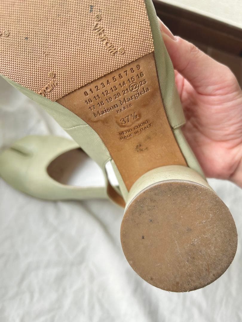 maison margiela/足袋/tabi/ミントグリーン