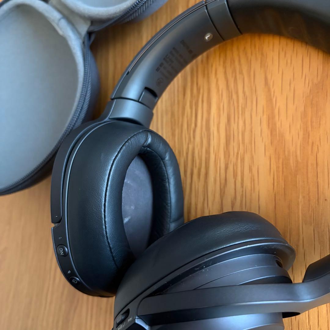 SONY ワイヤレスヘッドホン WH-H900N（B） グレイッシュブラック