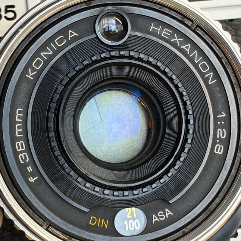 【整備品】KONICA C35 Flash matic コニカ ケース きれい