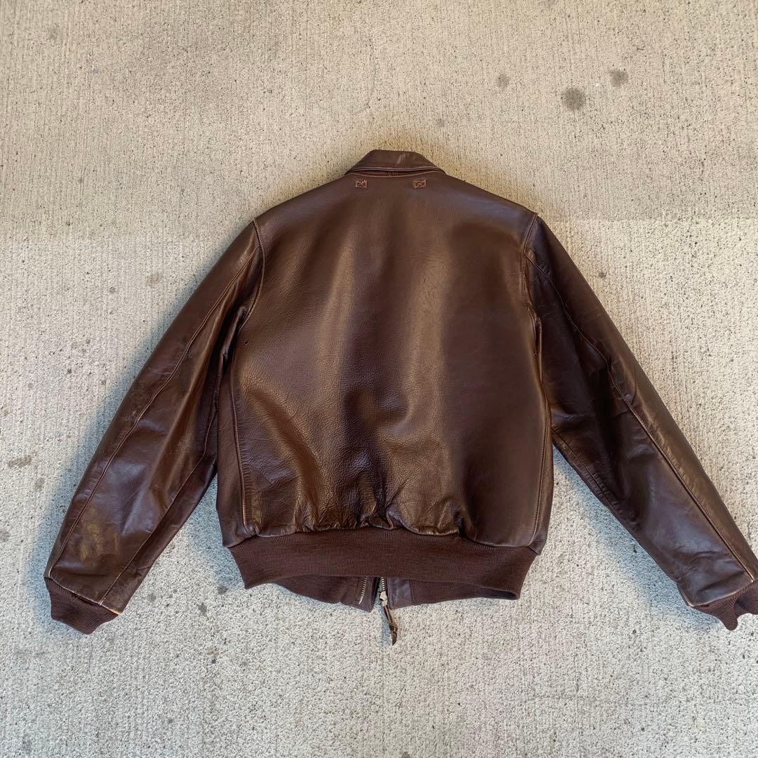 90s A2 フライトジャケット 実名復刻 USA製