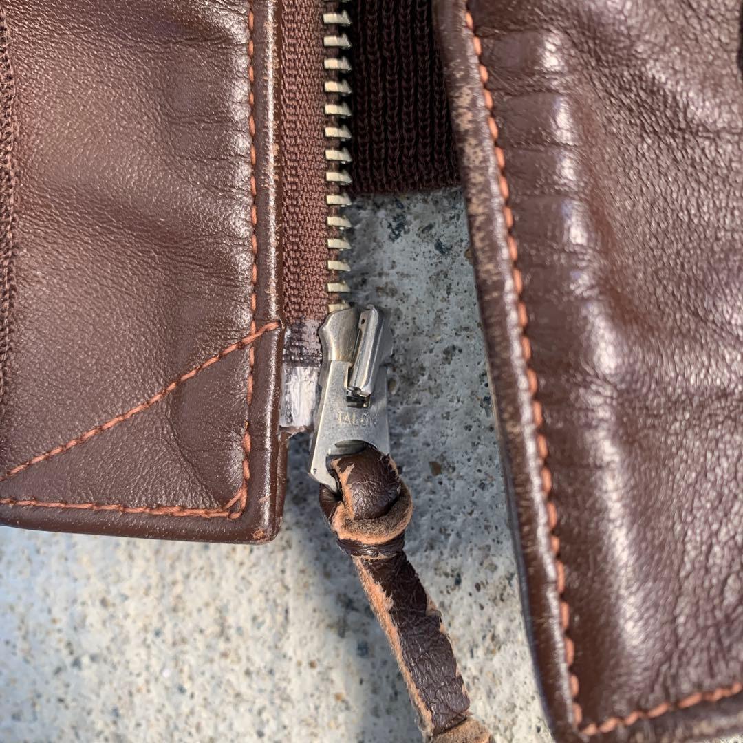 90s A2 フライトジャケット 実名復刻 USA製