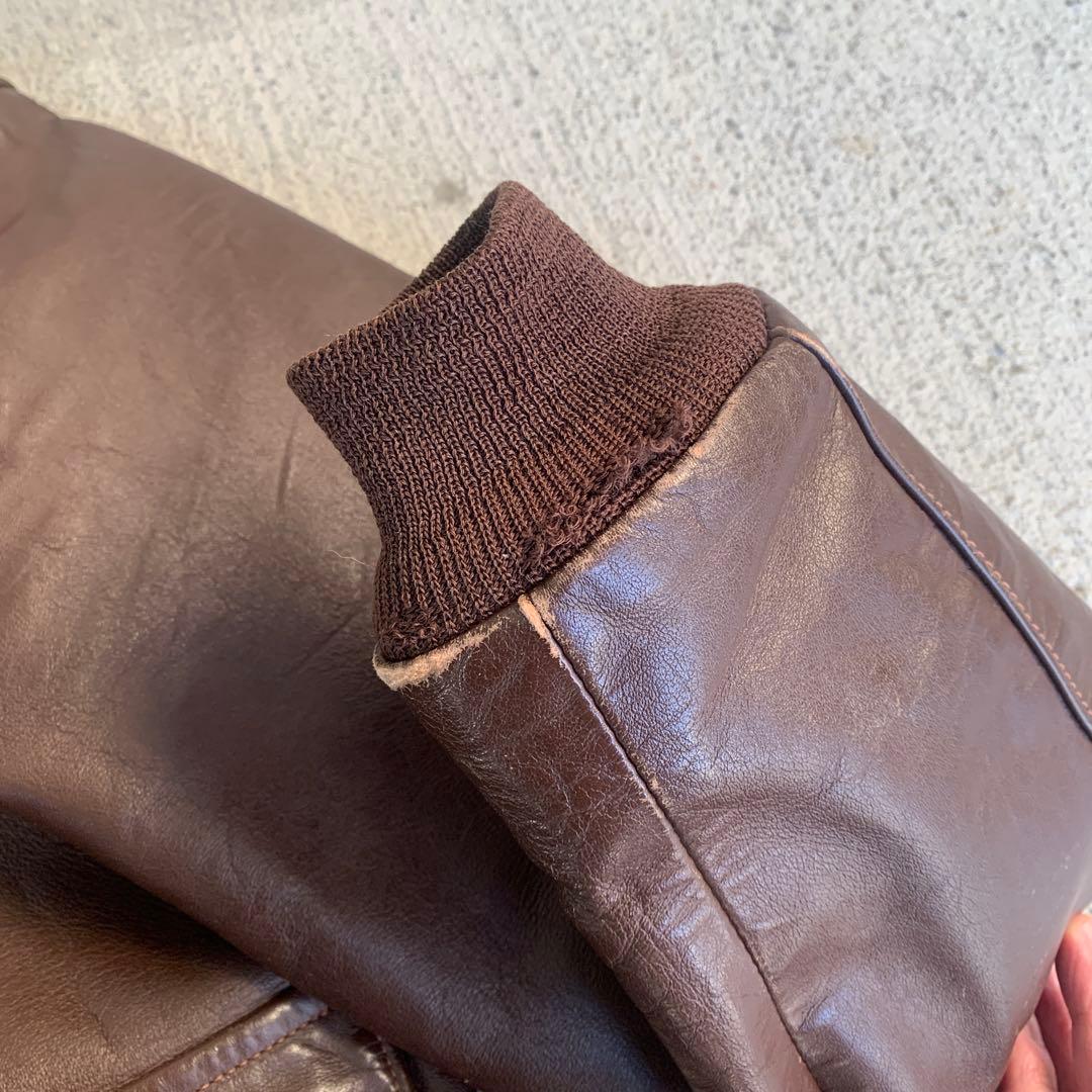 90s A2 フライトジャケット 実名復刻 USA製