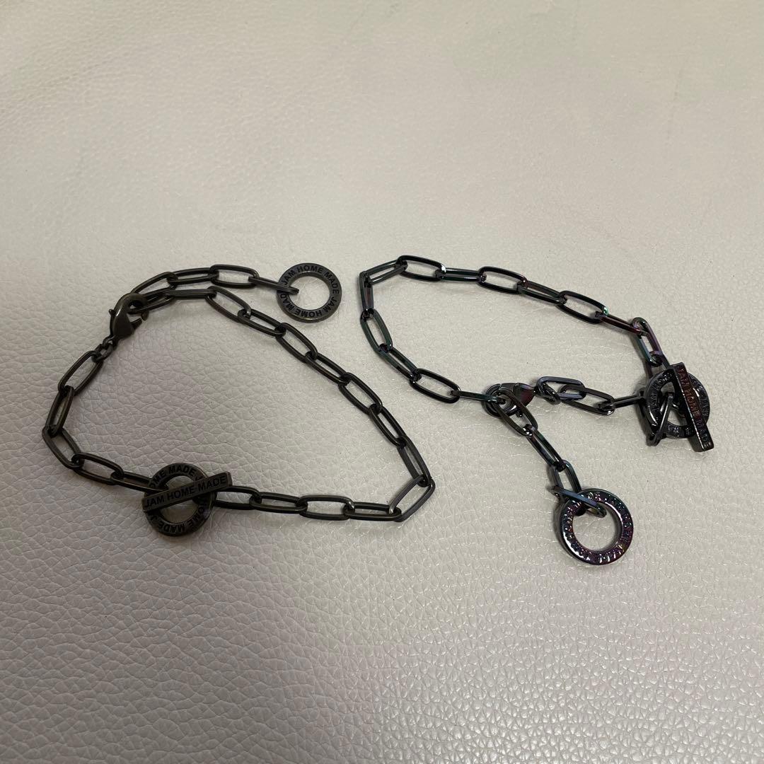 JAM  MADE チェーンブレス&アンクレット 2連セット 2カラー