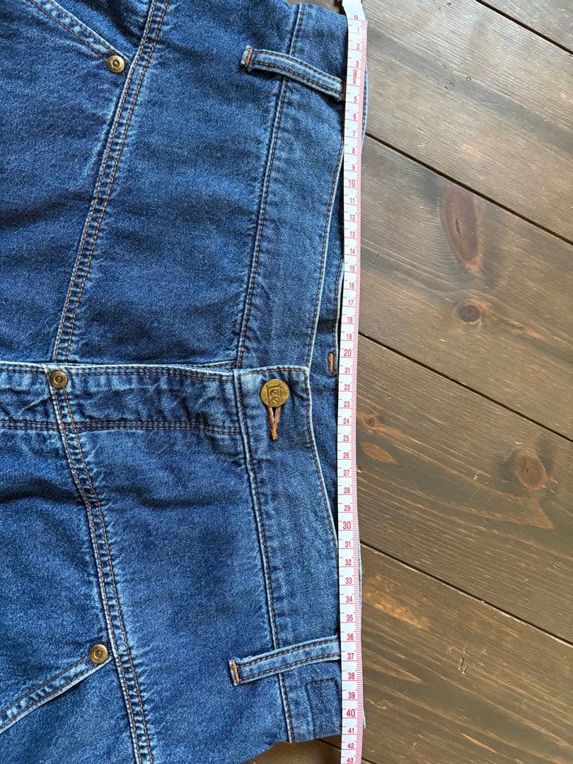 メルシーボークー Leeコラボ うしろまえデニムパンツ