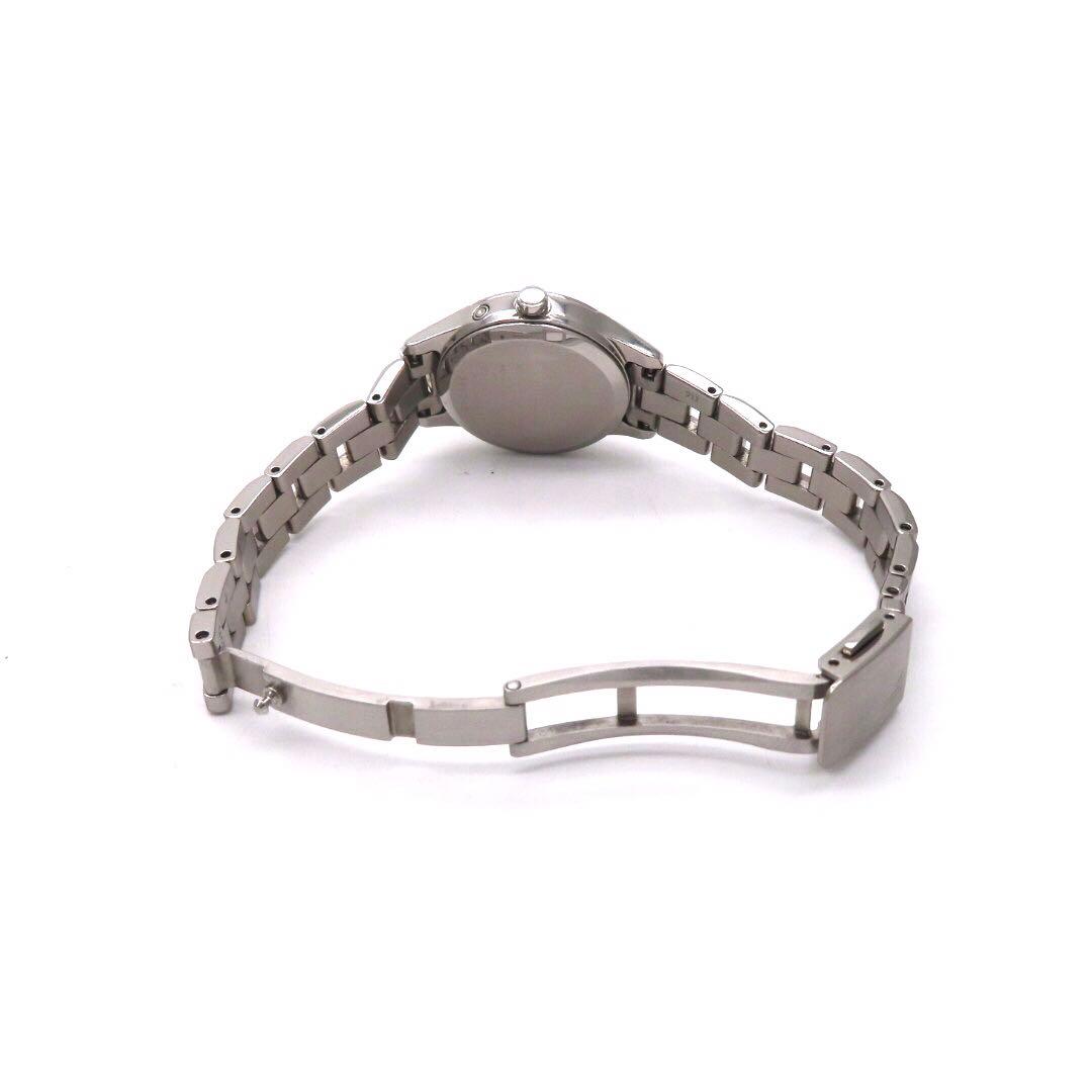 美品 SSVW037 ルキア 電波ソーラー セイコー 時計 シルバー 1B22