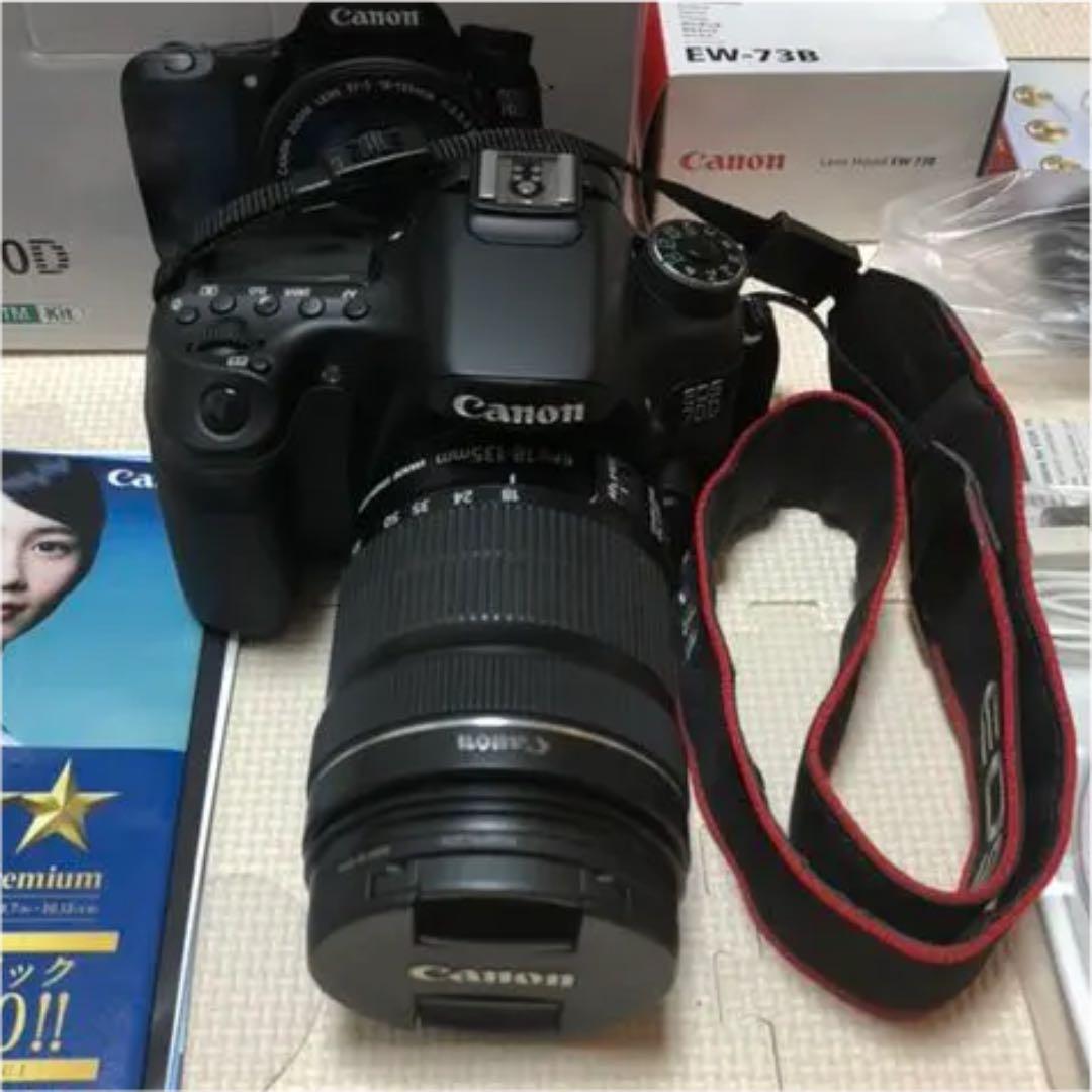 Canon EOS 70D(W) EF-S18-135 IS STM 一式