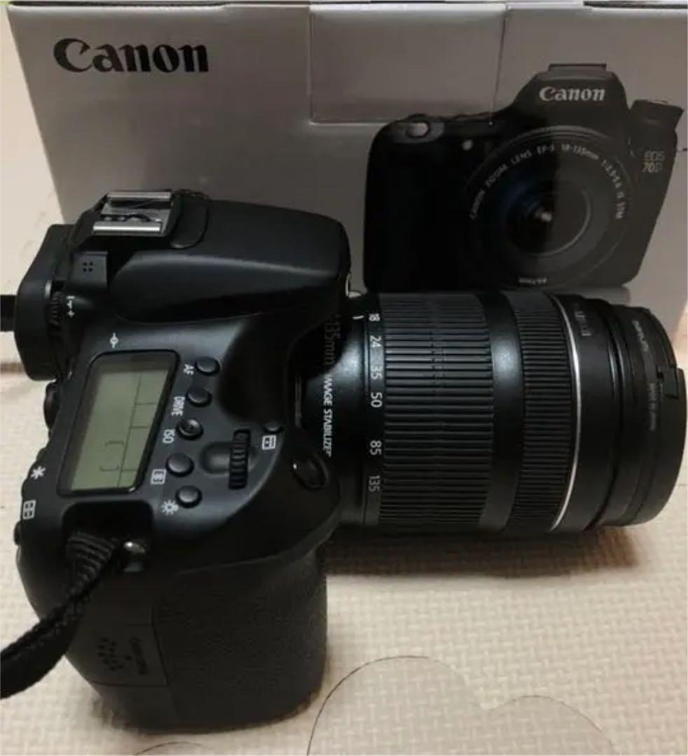 Canon EOS 70D(W) EF-S18-135 IS STM 一式