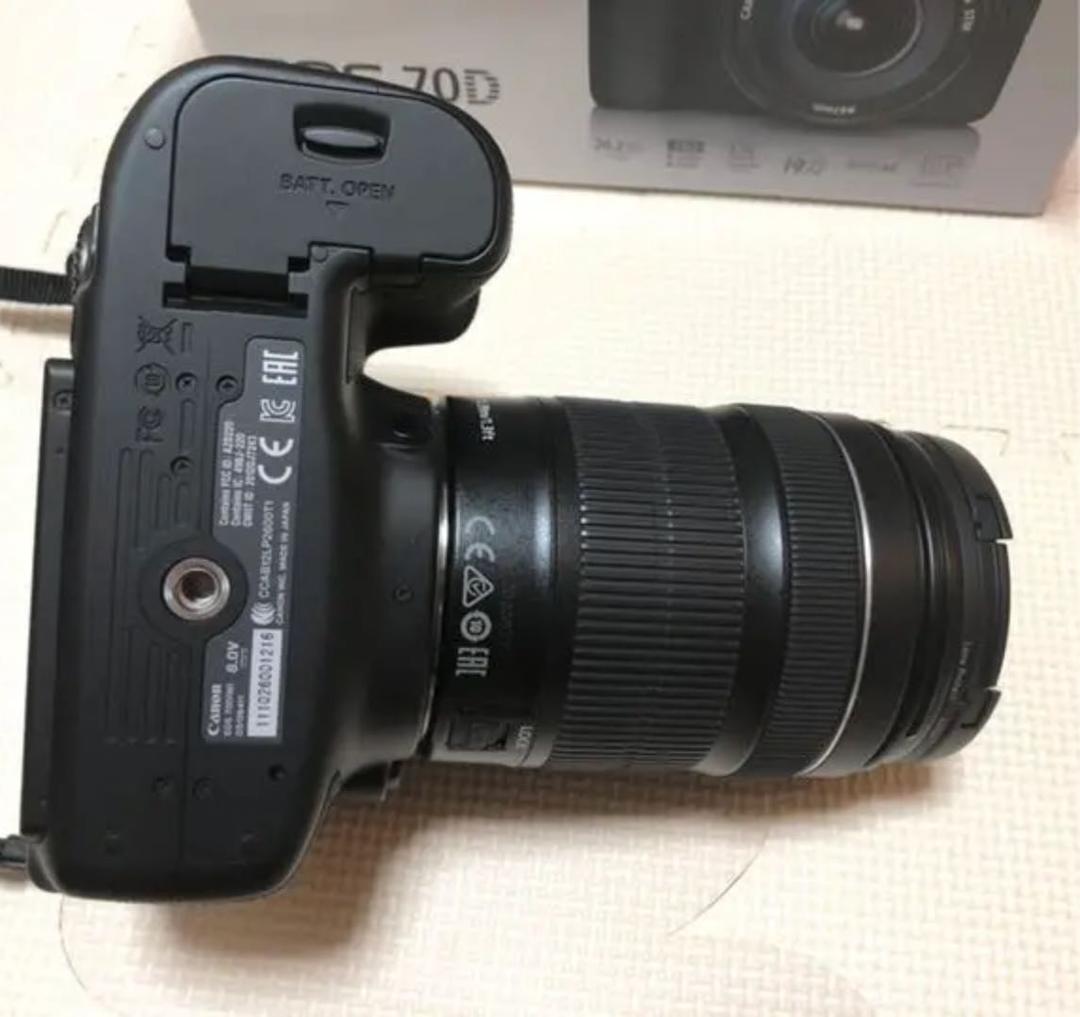 Canon EOS 70D(W) EF-S18-135 IS STM 一式