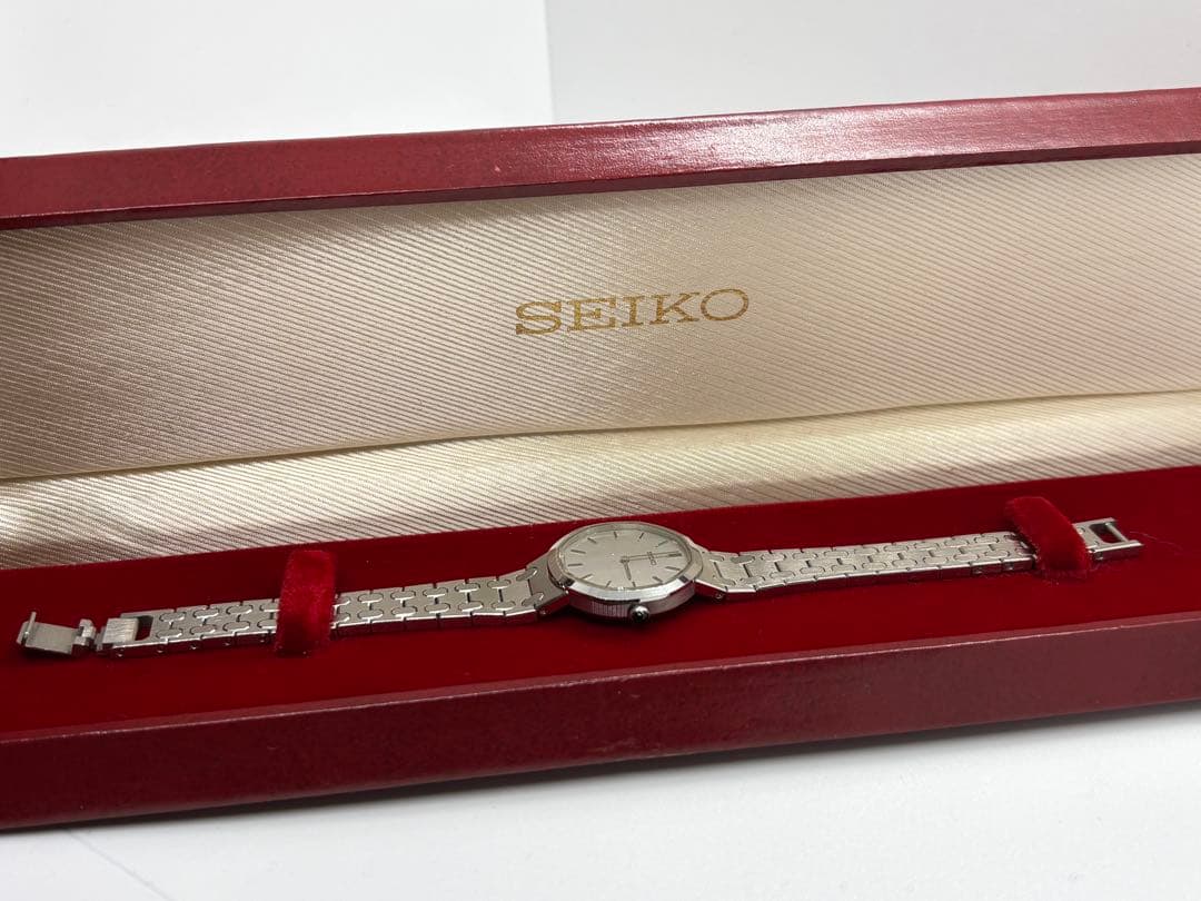 箱付 SEIKO セイコー アシエ クォーツ レディース 腕時計