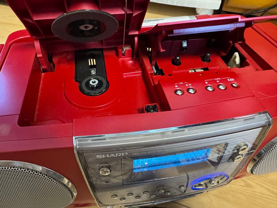 シャープ　MD/CDシステム　MD-FS503