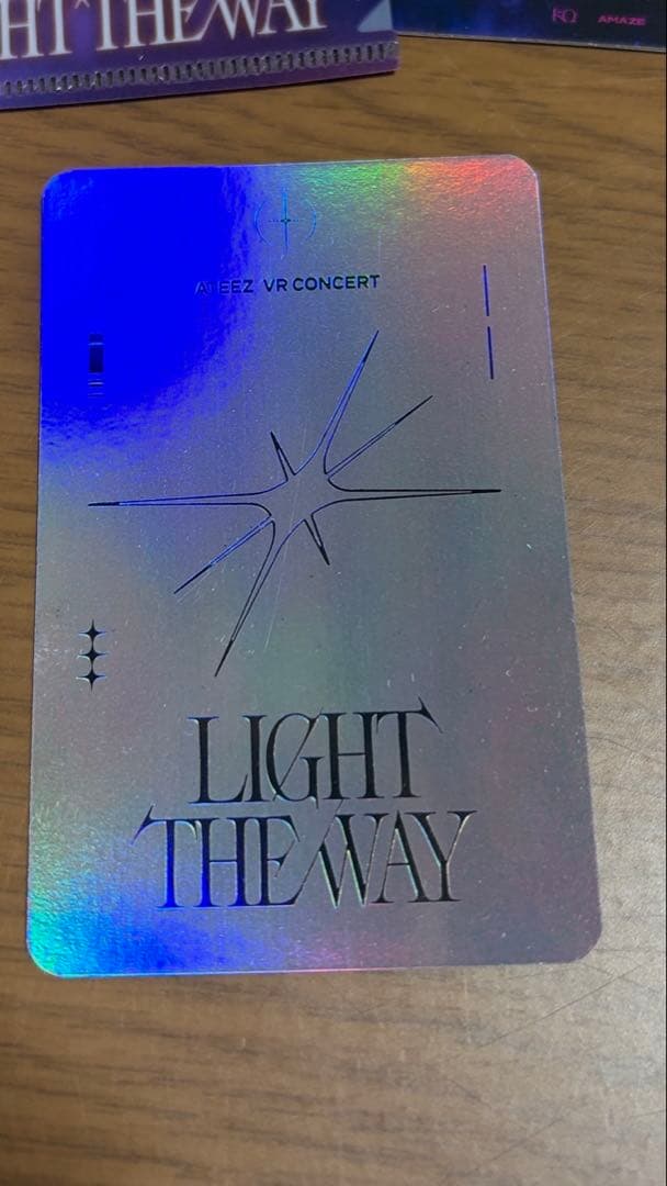 ATEEZ ホログラム　トレカ　ミンギ Light the way第2弾