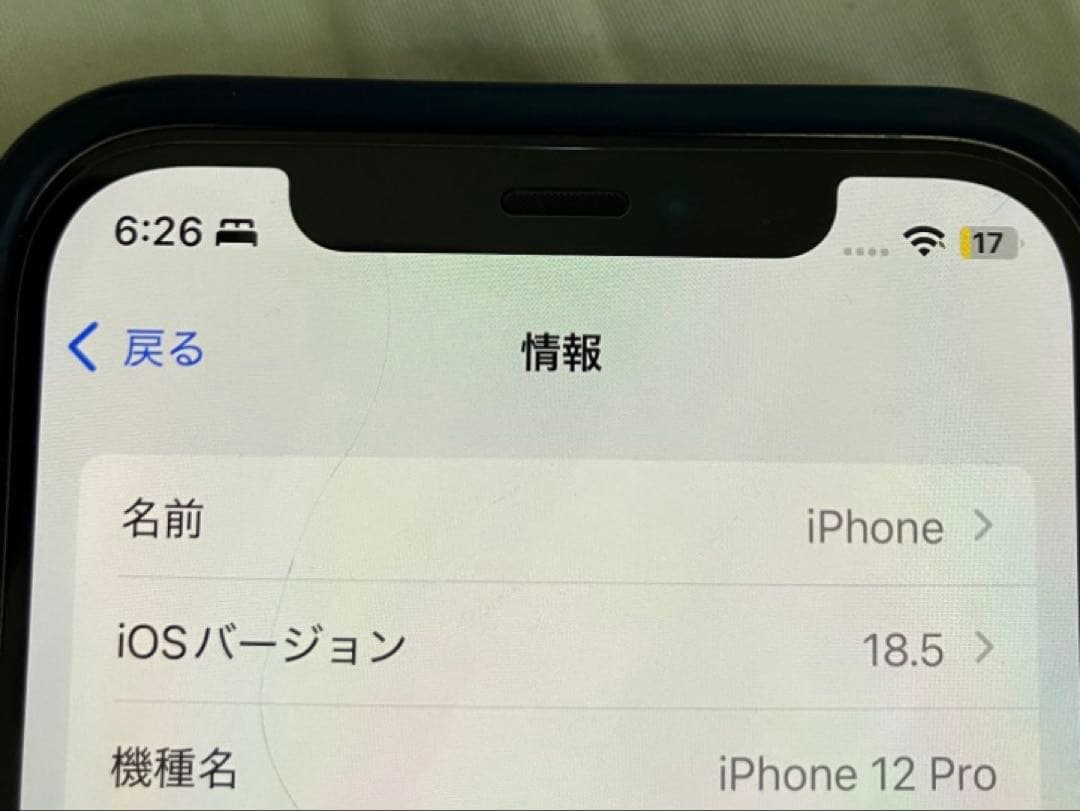 Apple iPhone 12 Pro 白 本体　ジャンク品