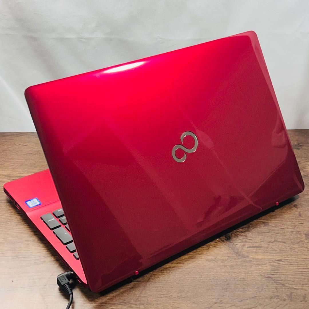 高速SSD512GB/16GB/corei7 富士通ノートパソコン 動画画像編集