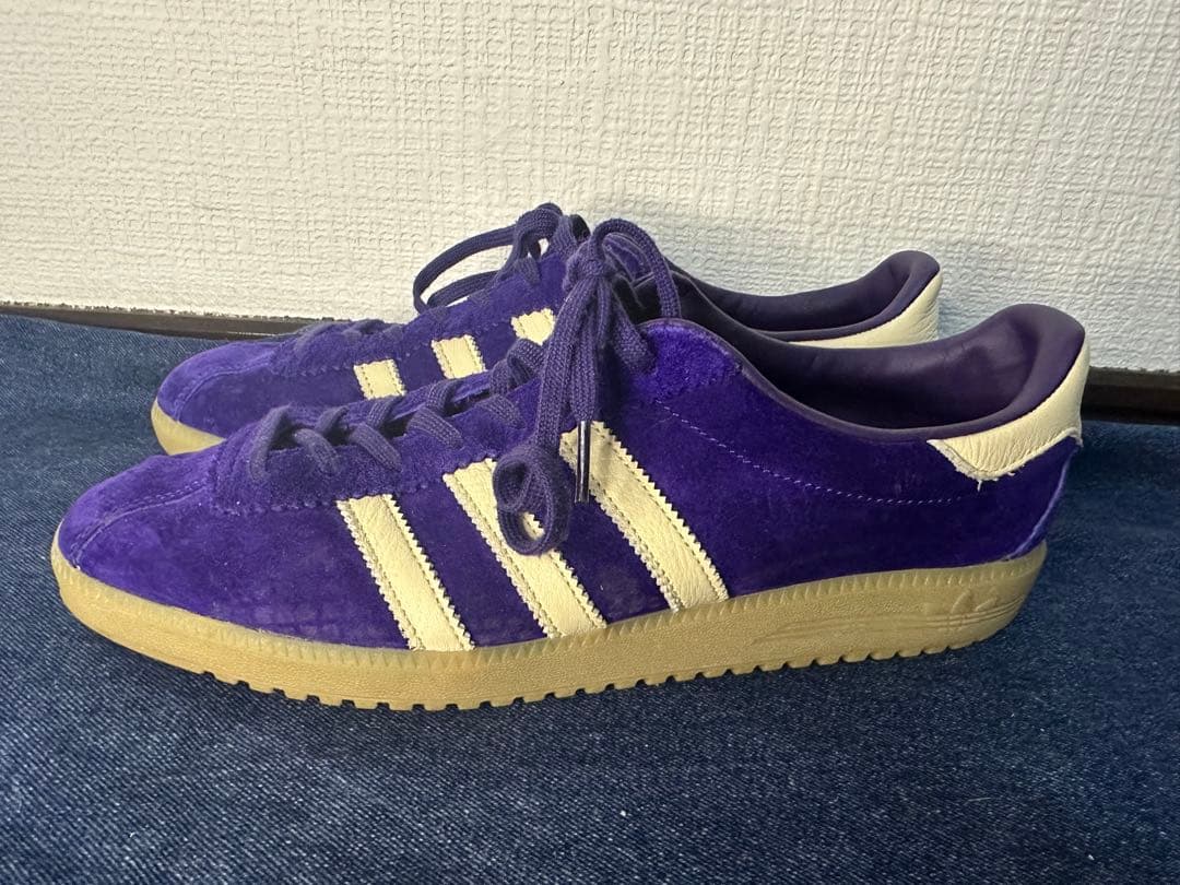 adidas originalsスニーカー バミューダ PURPLE 28cm