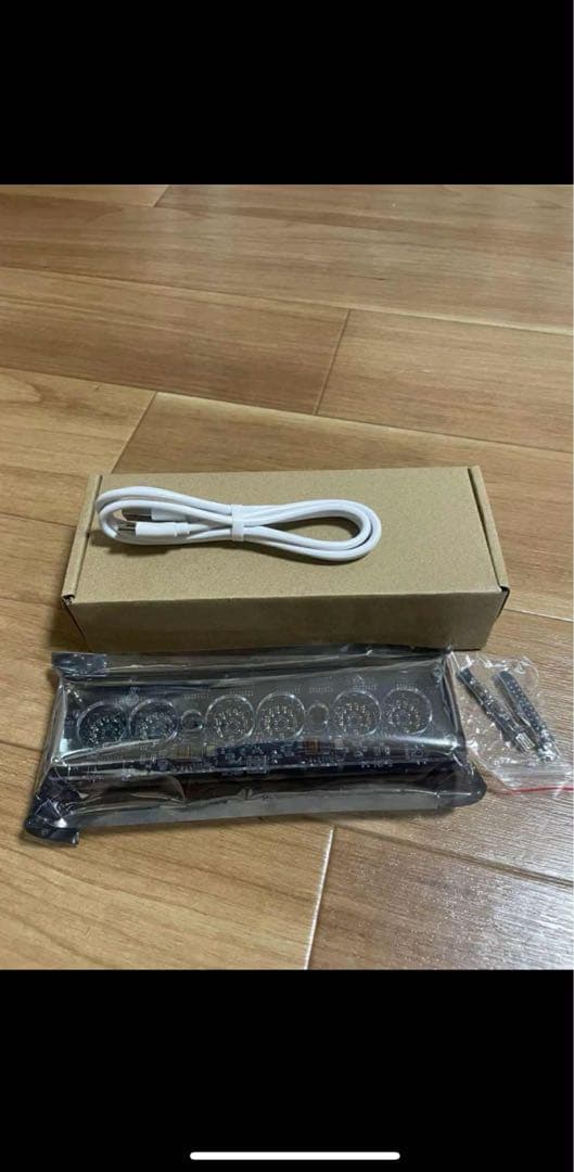 レトロ風 ニキシー管風 LED時計