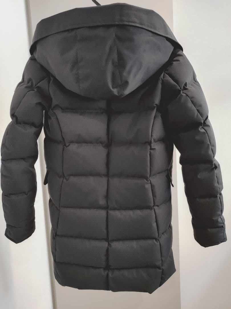 ピレネックス　　　　　　　　　グルノーブルダウンコート　ブラック36ファーあり