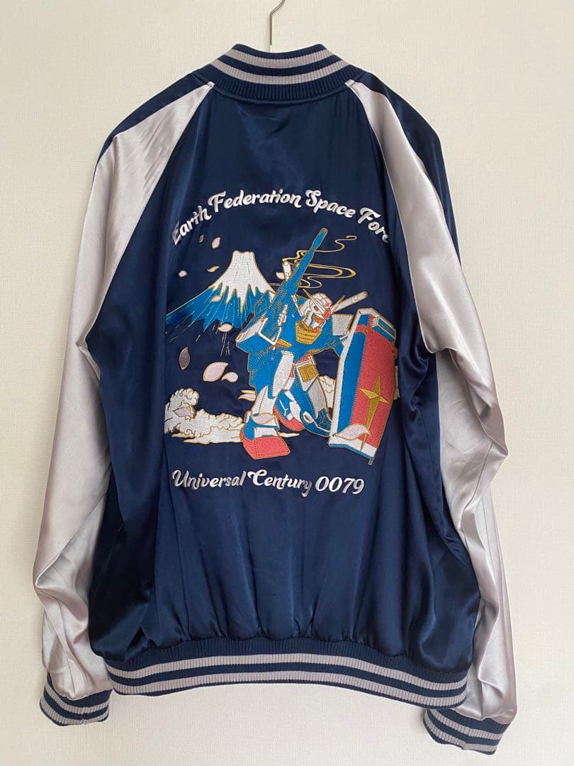 STRICT-G ガンダムスカジャン　リバーシブル　サイズL 未使用　機動戦士