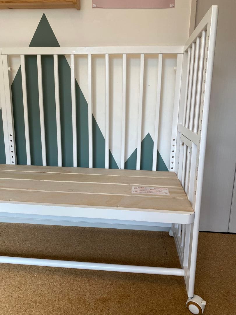 大和屋　そいねーる＋ロング　セット　ホワイト　ベビーベッド(掛け布団セット付)