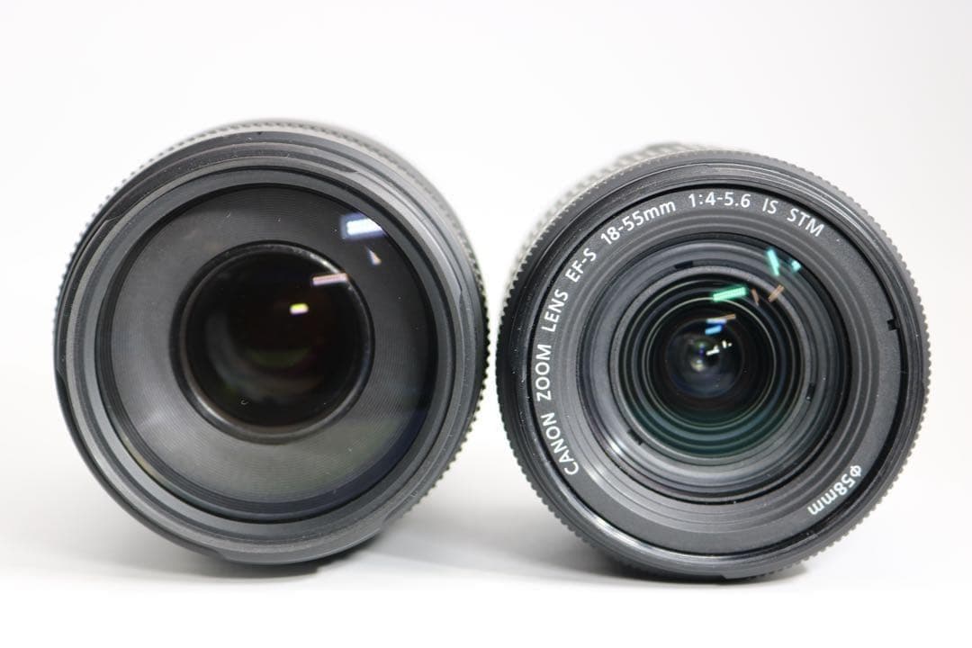 美品 【Canon EOS Kiss X9i ダブルレンズセット】 安心保証あり