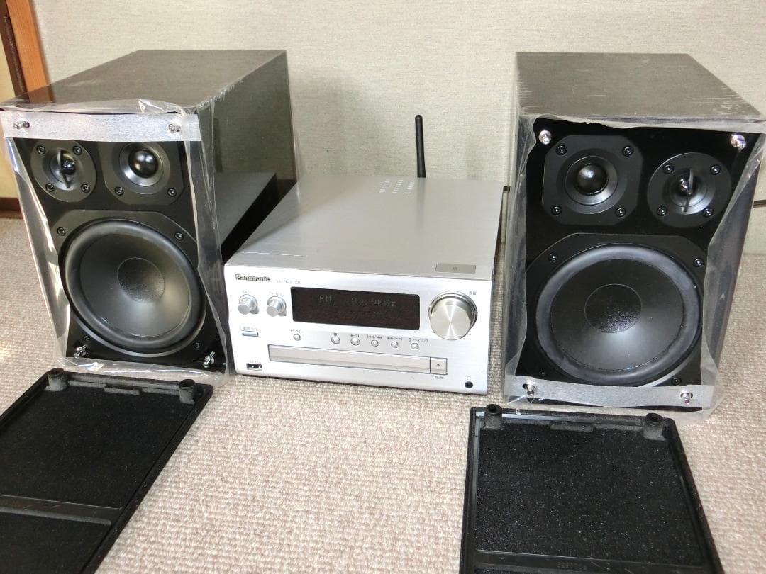 美品 パナソニック CDステレオシステム SC-PMX100-S