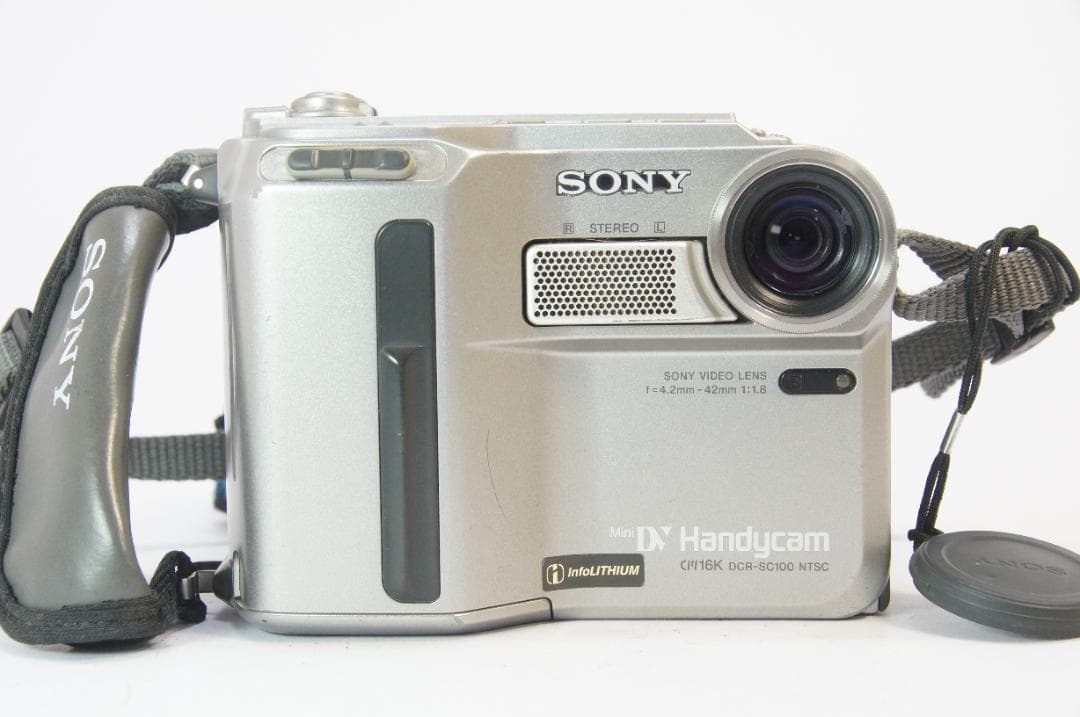 【動作品】 SONY ビデオカメラ DCR-SC100 miniDV ダビング