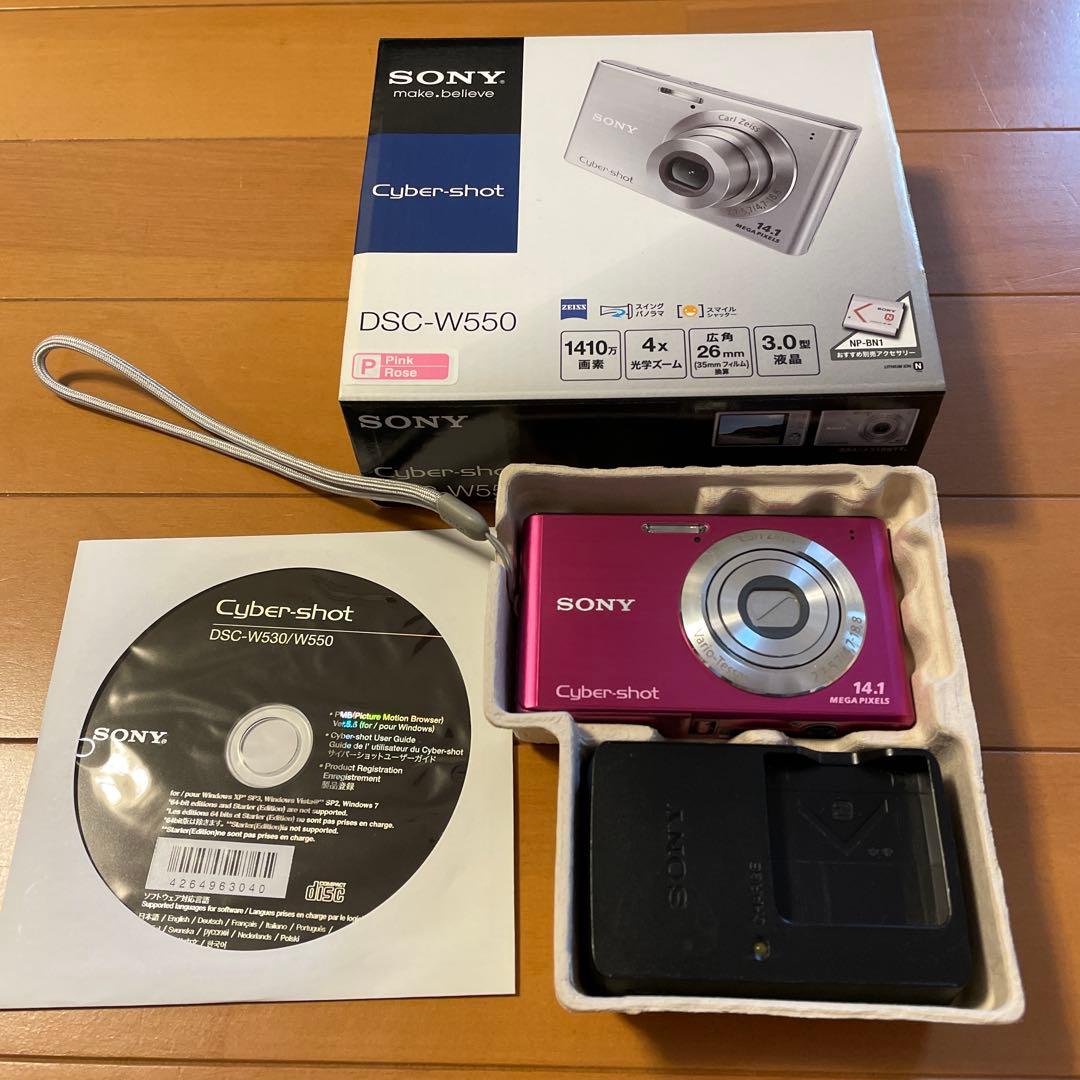 SONY Cyber-shot DSC-W550 ピンク