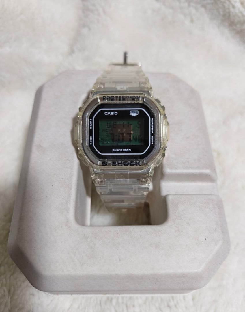 CASIO G-SHOCK 40th アニバーサリークリアデジタル時計