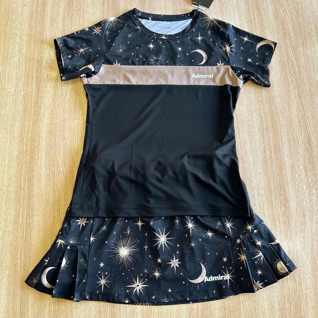 アドミラル　レディーステニスウエア ゲームシャツスコートセットアップ　M