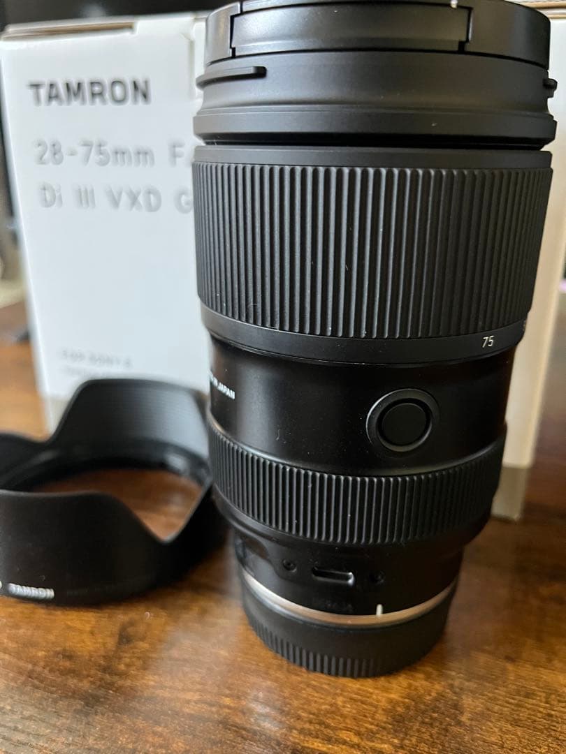 「美品」tamron タムロンDIⅢ VXD G2 28-75mm sony E