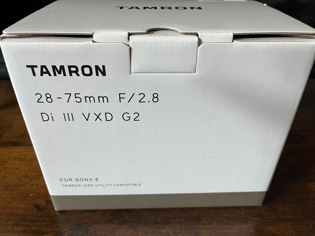 「美品」tamron タムロンDIⅢ VXD G2 28-75mm sony E