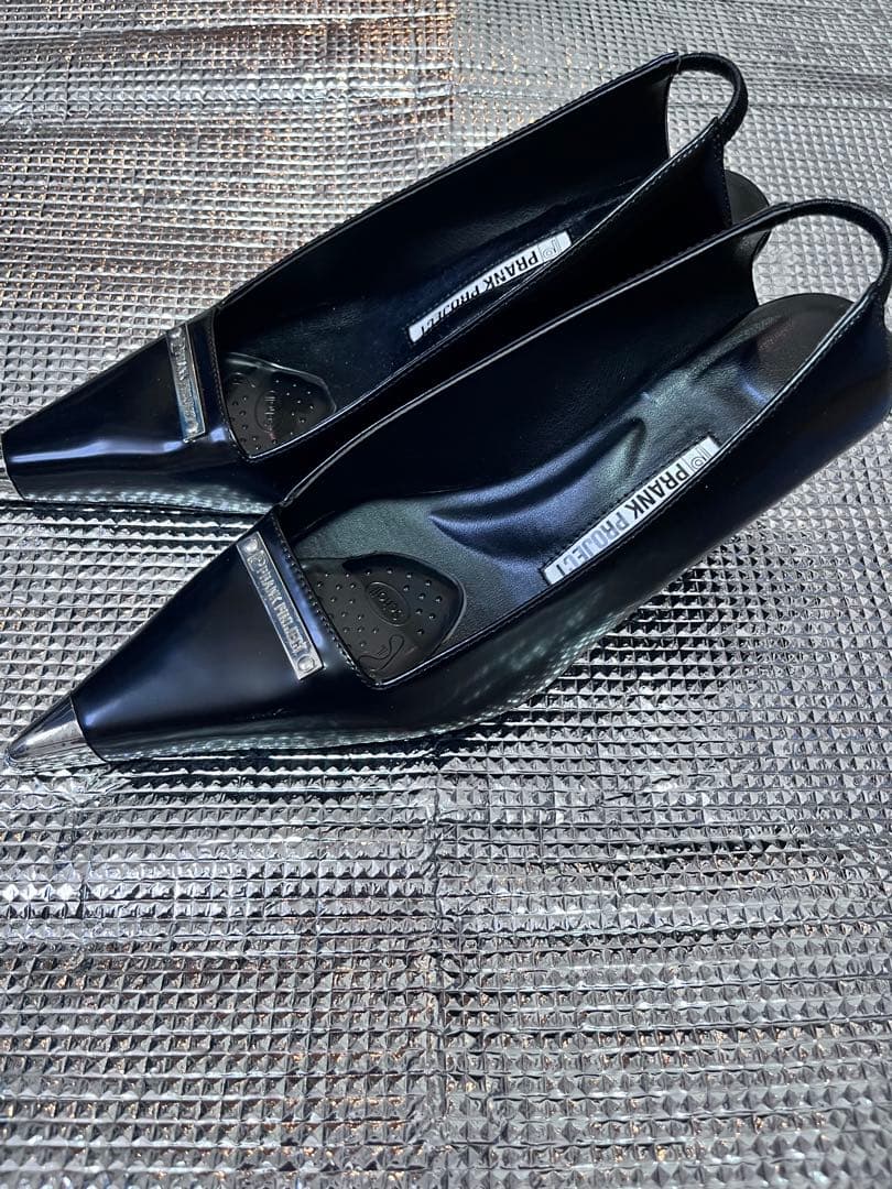 【PRANK PROJECT】 ポインテッドトゥミュール ブラック