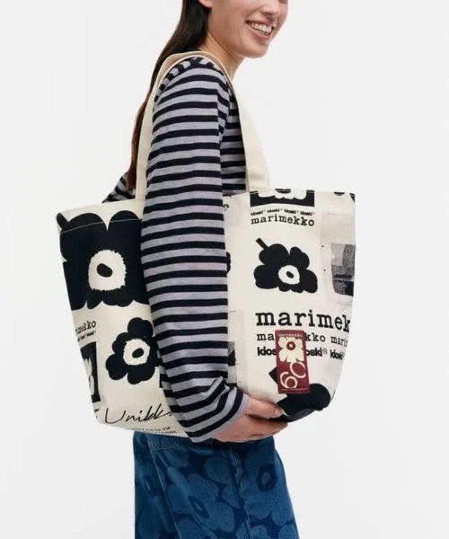【新品】marimekko 60周年　unikkoトートバッグ
