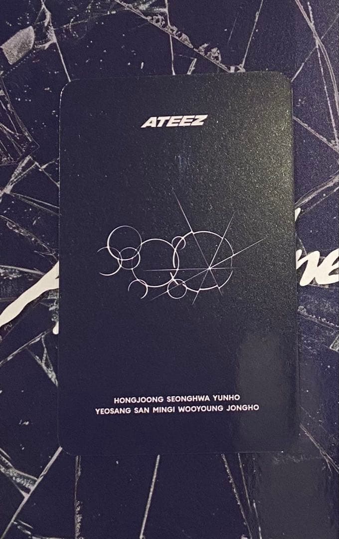 ソンファ ATEEZ adrenaline サノク トレカ