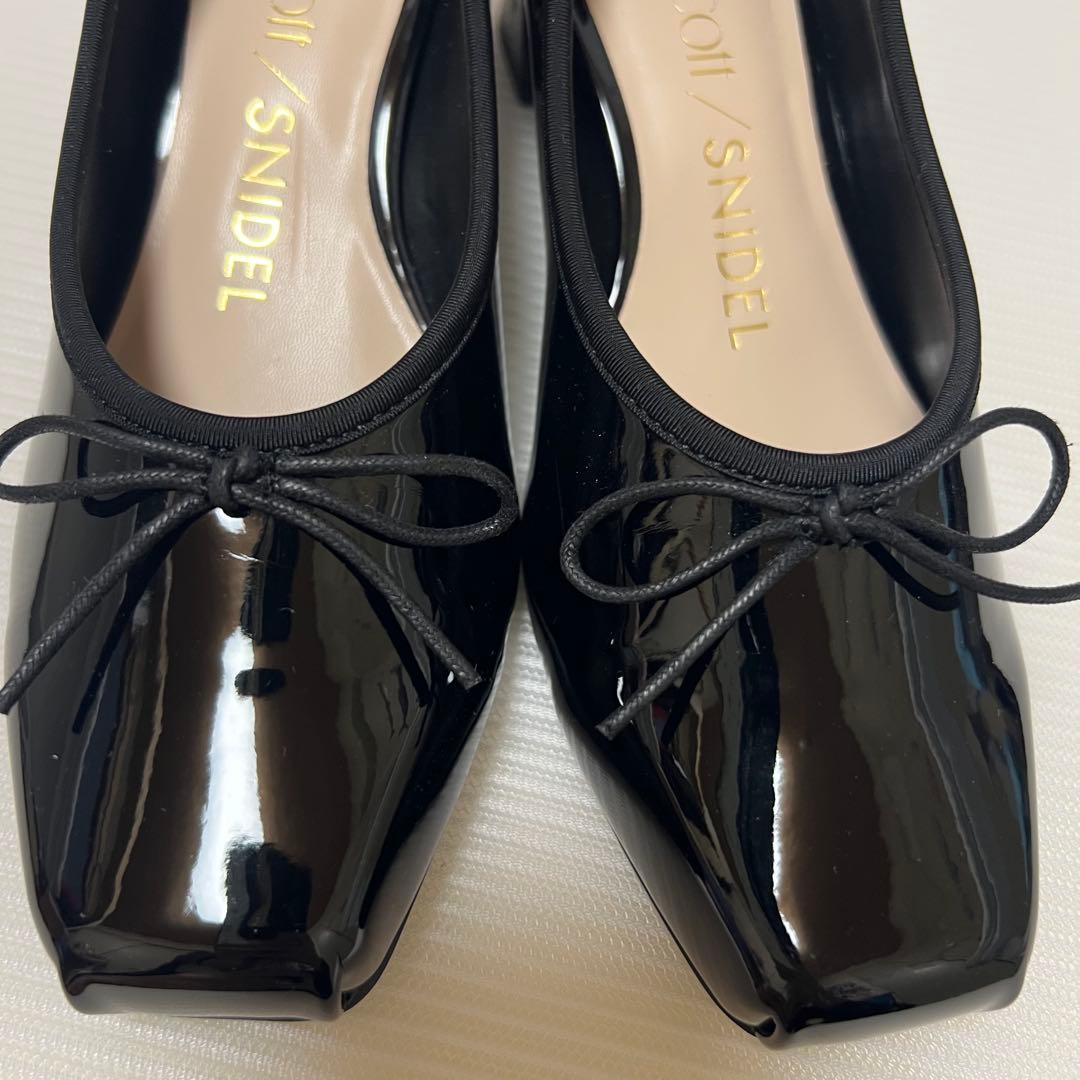 snidelスナイデル未使用チャコットコラボバレエシューズパンプス