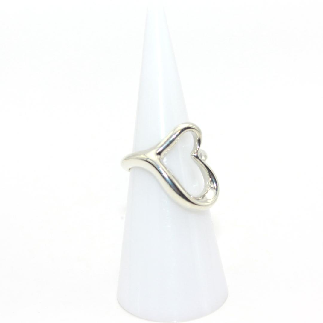 美品 Tiffany&Co. ティファニー オープンハート リング 指輪 10号