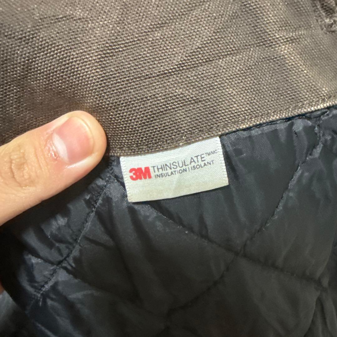 carhartt アクティブジャケット　 us規格　ブラウン　鬼フェード　古着