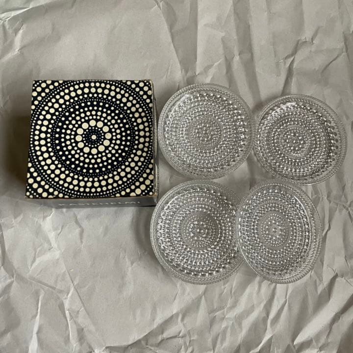 箱入り　デッドストック　カステヘルミ　ミニプレート　ヴィンテージ　8.5cm