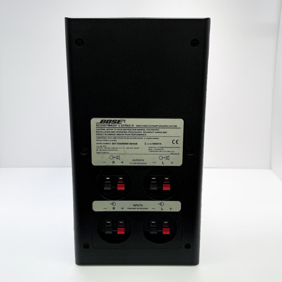 BOSE スピーカーシステム Acoustimass 5 SERIES III