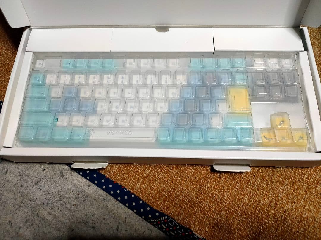 ふもコレ×ブルーアーカイブ キーボード ミレニアム 日本語配列 桜軸とマット