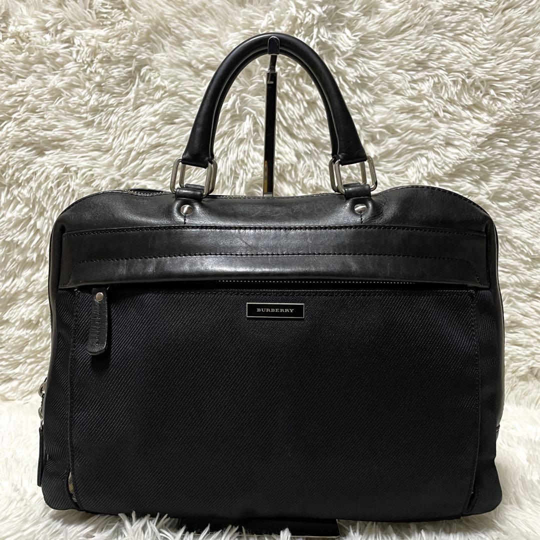 いぶきんぐ　様　Burberry バーバリー　ビジネス　ブリーフケース　ブラック