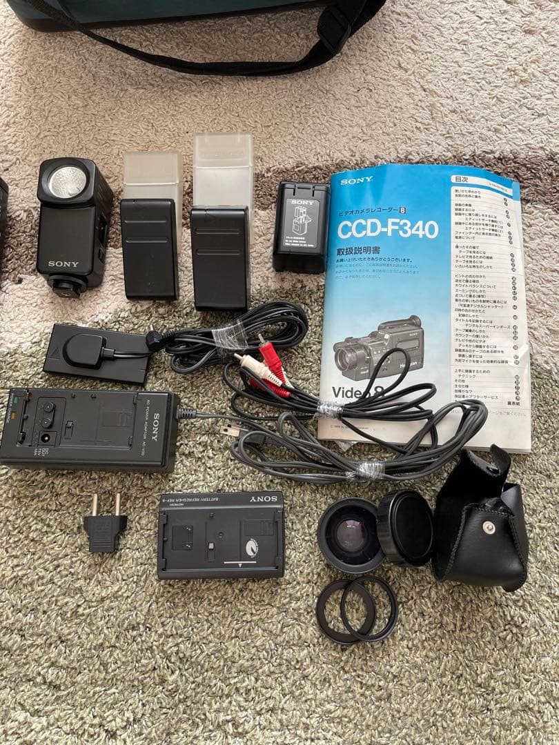 ソニー　ハンディカム　CCD-F340 ビデオカメラレコーダー