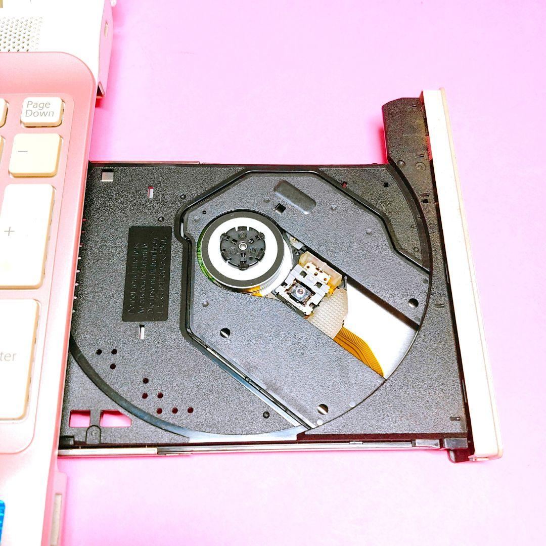 すぐに使える❣️人気VAIO✨保存大容量✨カメラ付き可愛いピンクノートパソコン✨