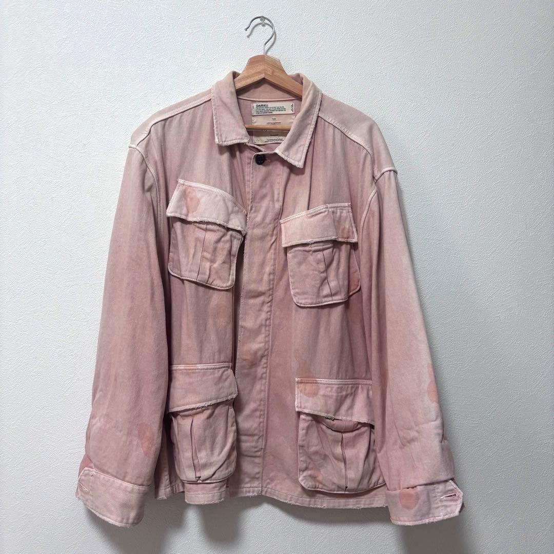 ジャケット・アウター DAIRIKU Japanese Souvenir Fatigue Jacket