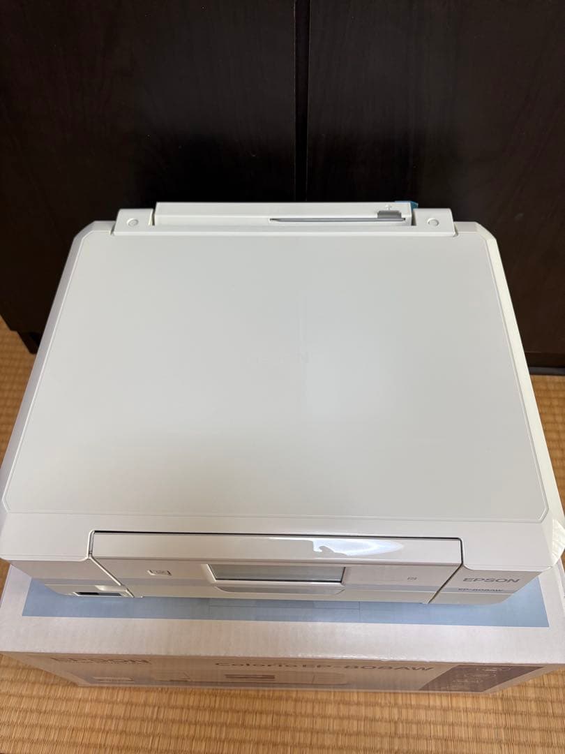 ⭐︎美品　エプソンプリンター　EP-808AW 新品純正イエローインク1本付き⭐︎